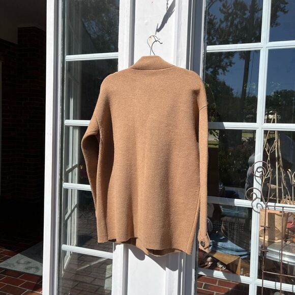 J Crew Merino Wool Double Breasted Sweater Coat - Picture 5 of 7